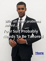 Using a good tailor can be the difference between a polished suit that fits you perfectly and one that looks like a loaner from your uncle. Even if you manage to find an off-the-rack suit that fits well, it will usually require some tweaks to go from good to great. Whenever you're buying a ready-to-wear suit, there's a very high chance that it's going to need some alterations. Some retailers offer tailoring services, but many don't. And you may be better off going with a pro you've vetted yourself.